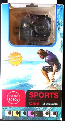 HD 1080P Sports Waterproof Camera (30m deep)