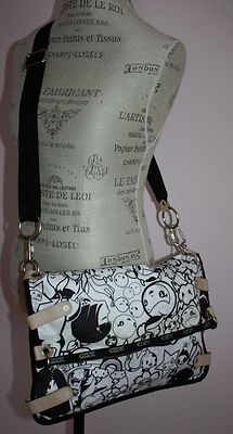 超美品★LeSportsac ボディバッグ ホワイト　斜め掛け　tokidoki 超美品☆LeSportsac ボディバッグ ホワイト 斜め掛け tokidoki