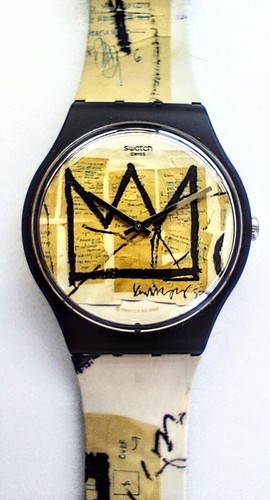 腕時計 Swatch Art Journey バスキア Swatchがバスキアの名作をオマージュした新作ウォッチを発表