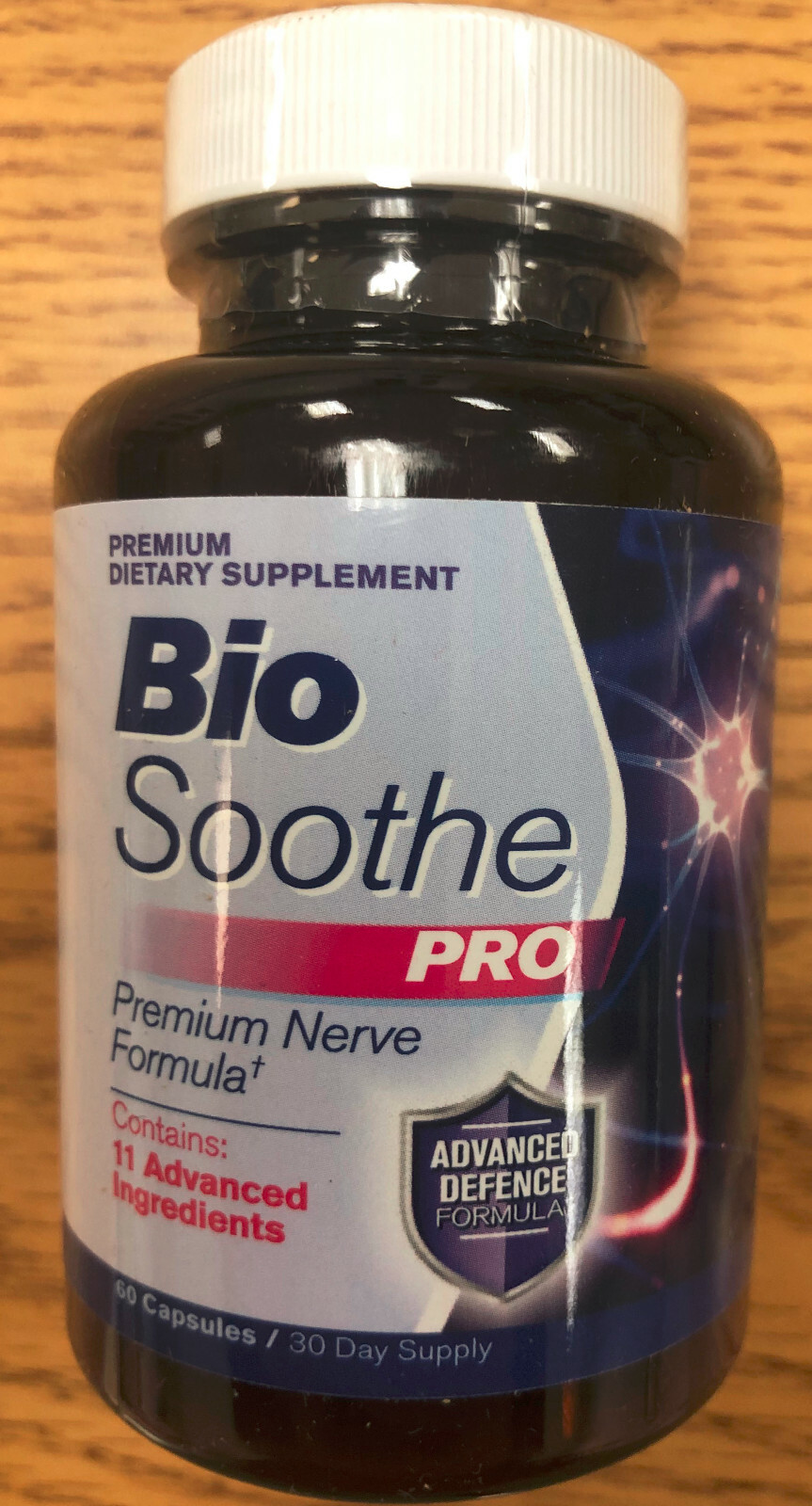 BIOSOOTHE (BIO SOOTHE) PRO NERVE FORMULA 60 CAPS - 30 DAY SUPPLY - EXP 12/2022