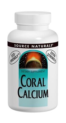 Source Naturals, Inc. Коралловый кальций 600 мг 120 таблеток
