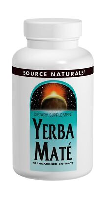 Source Naturals, Inc. Yerba Mat 600 мг 180 таблеток