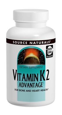 Source Naturals, Inc. Витамин K2 Advantage 120 таблеток