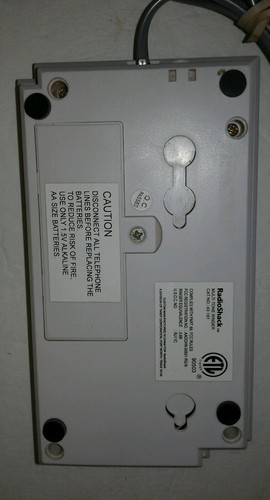 Radio Shack Amplified Telephone Ringer 43-181 Multi-Tone  Customizeable Ring