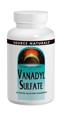 Source Naturals, Inc. Ванадилсульфат 100 таблеток