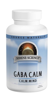 Source Naturals, Inc. GABA Calm Sublingual-Peppermint 120 леденцов