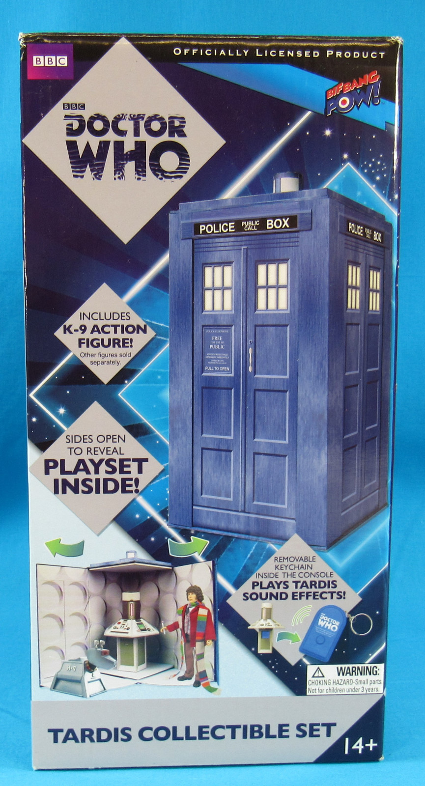 Bif Bang Pow! BBC Doctor Who Tardis Collectible Set 4th Doctor COMPLETE W/ BOX