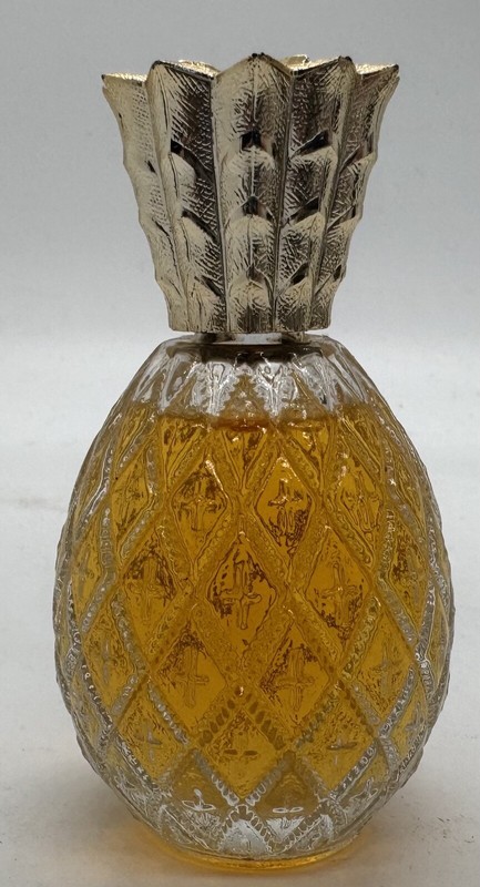 Vintage Avon Elusive Cologne Pineapple-Shaped Bottle – 1 Fl. Oz