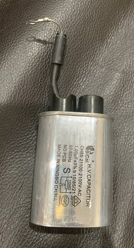 GE Microwave Model JVM1540SM5SS  High Voltage Capacitor  CH8521100
