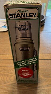 NEW Stanley Legendary Classic Vacuum Bottle Thermos 1.1 qt 1L Stainless Steel