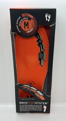 NIB Insoles w/ Arch Flex System Technology Premier Medium Size US 13 +