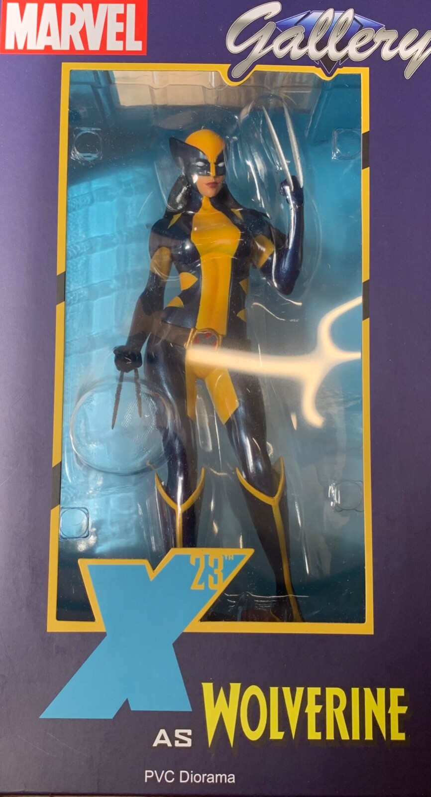 Diamond Select Marvel Gallery X23 as Wolverine PVC Diorama