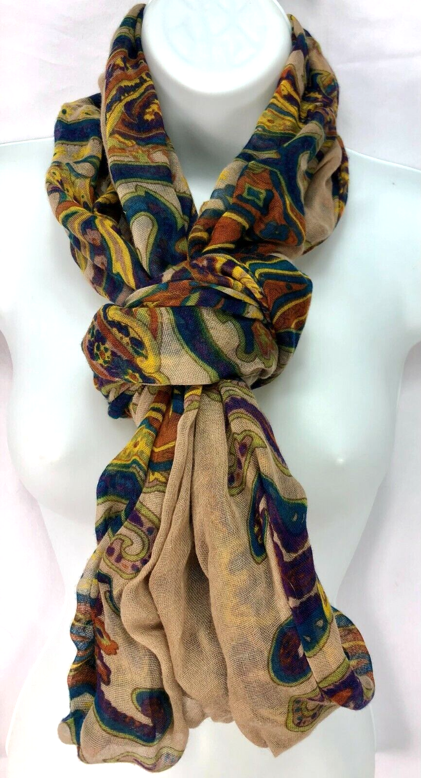 小物 \"Multi Coloured Scarf / BLACK\" Moschino scarf women 30681M2324016 Multicolor Black wool