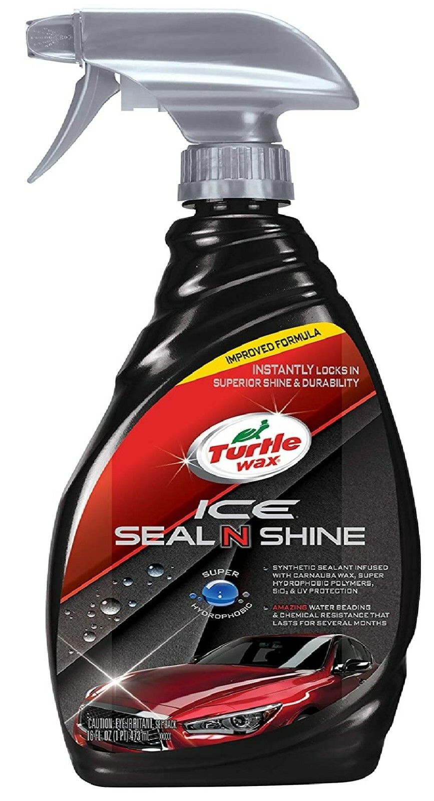 Turtle Wax 50984 Ice Seal N Shine Hybrid Sealant Spray Wax16 Oz, 16