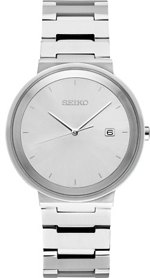 Seiko Men's Essentials Collection Stainless Steel  Watch  SUR483