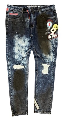 Мужские джинсы Dreamland Dark Stone Wash 8-Ball - 38