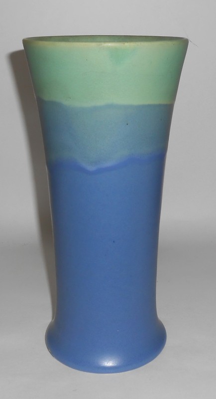 Camark Pottery Early Wheel Thrown Matte Combination 10 Vase
