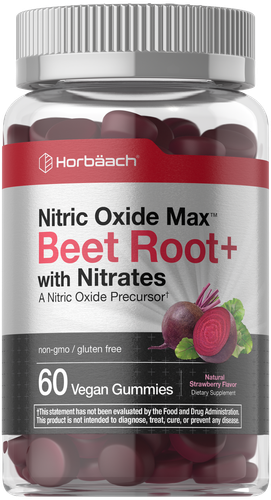 Оксид азота свеклы | 60 веганских жевательных конфет | с нитратами | от Хорбааха