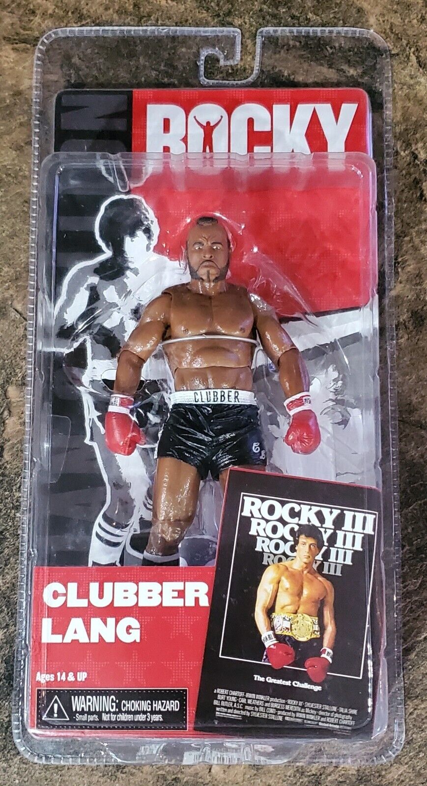 Rocky III Mr. T Clubber Lang Black Shorts Action Figure NECA Rocky III Mr. T Clubber Lang Black Shorts Action Figure NECA