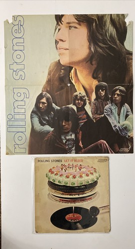 ROLLING STONES Let It Bleed LP 1969 London POSTER | eBay