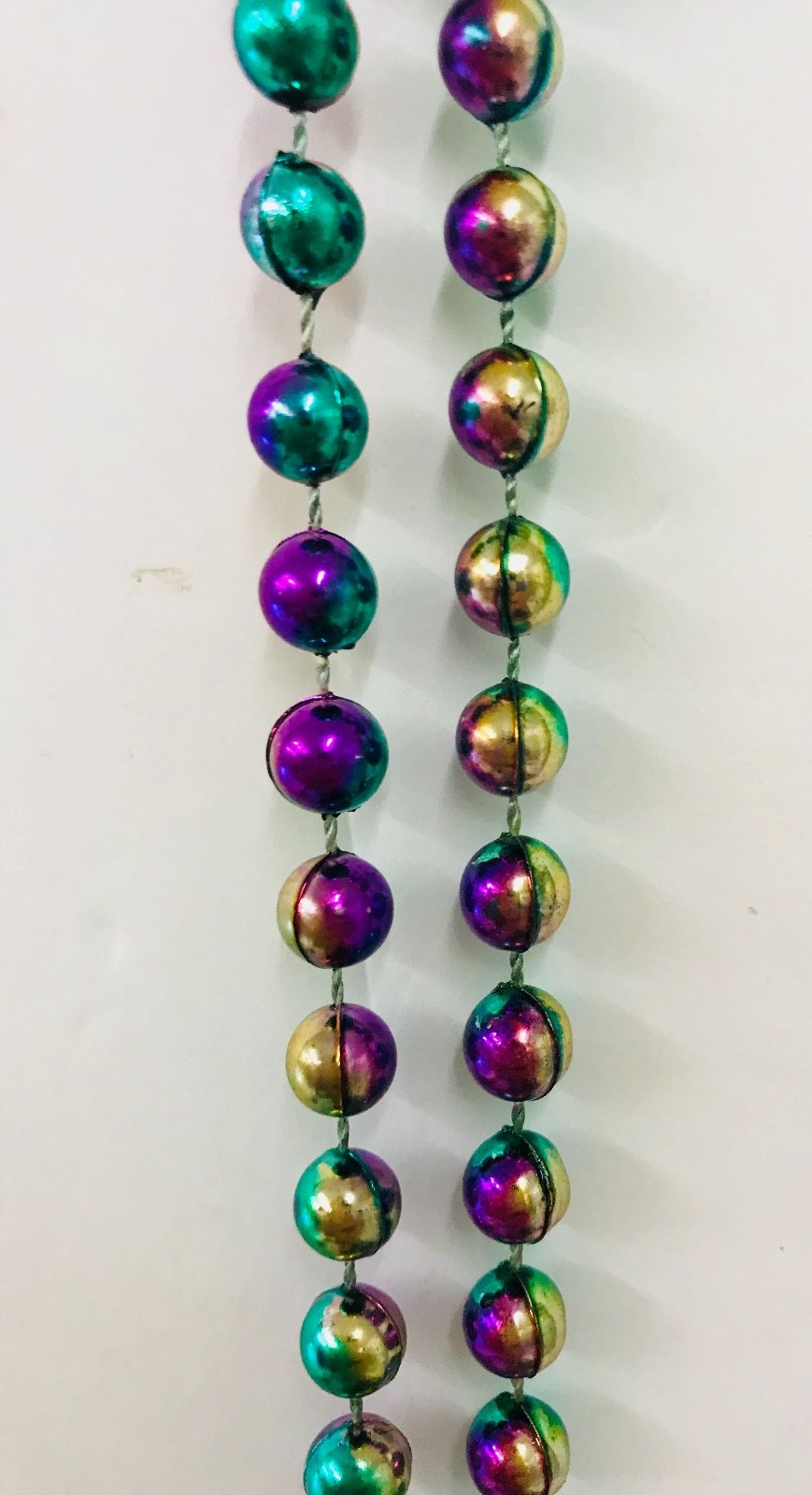 Mardi Gras Bead Necklace Large Emblem 2006 Krewe Of Endymion New Orleans 20