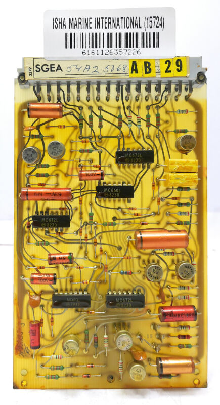Stromberg 5760063-2 PCB 221 Circuit Card 7226