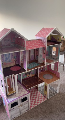 Kid craft country estate wooden dollhouse(not together due to shipping!)