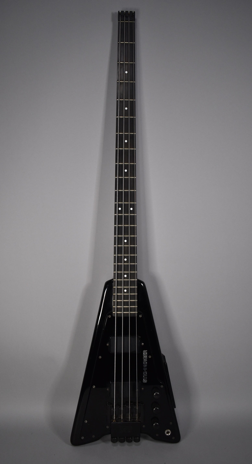 1986-87 Steinberger XP-2 Bass Guitar | Black Finish W