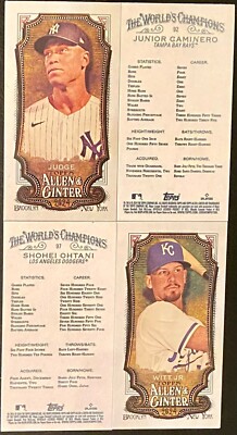 2024 Topps Allen & Ginter Minis (1 - 175) You Pick Complete Your Set