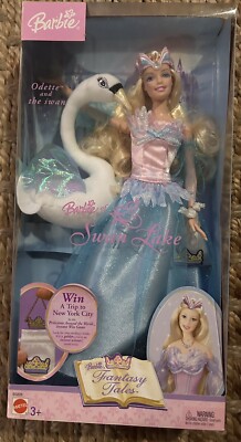 Barbie Fantasy Tales Odette and the Swan of Swan Lake Doll Mattel 2003 #B5828
