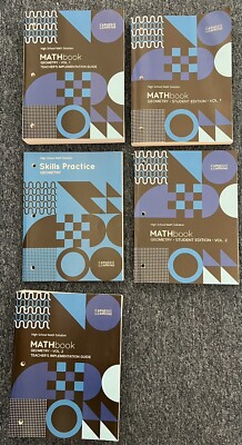 Carnegie Learning Mathbook Geometry Teacher and Student Editions