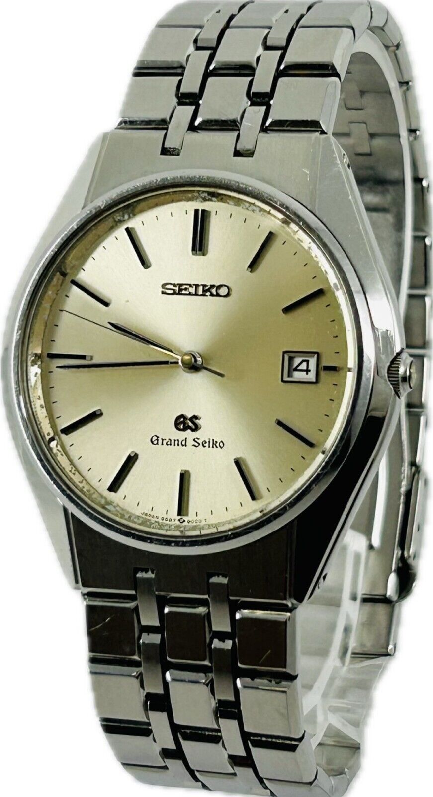 Discount Seiko Grand Seiko GS 9587-8000 Date Indicator Watch Discount Seiko Grand Seiko GS 9587-8000 Date Indicator Watch