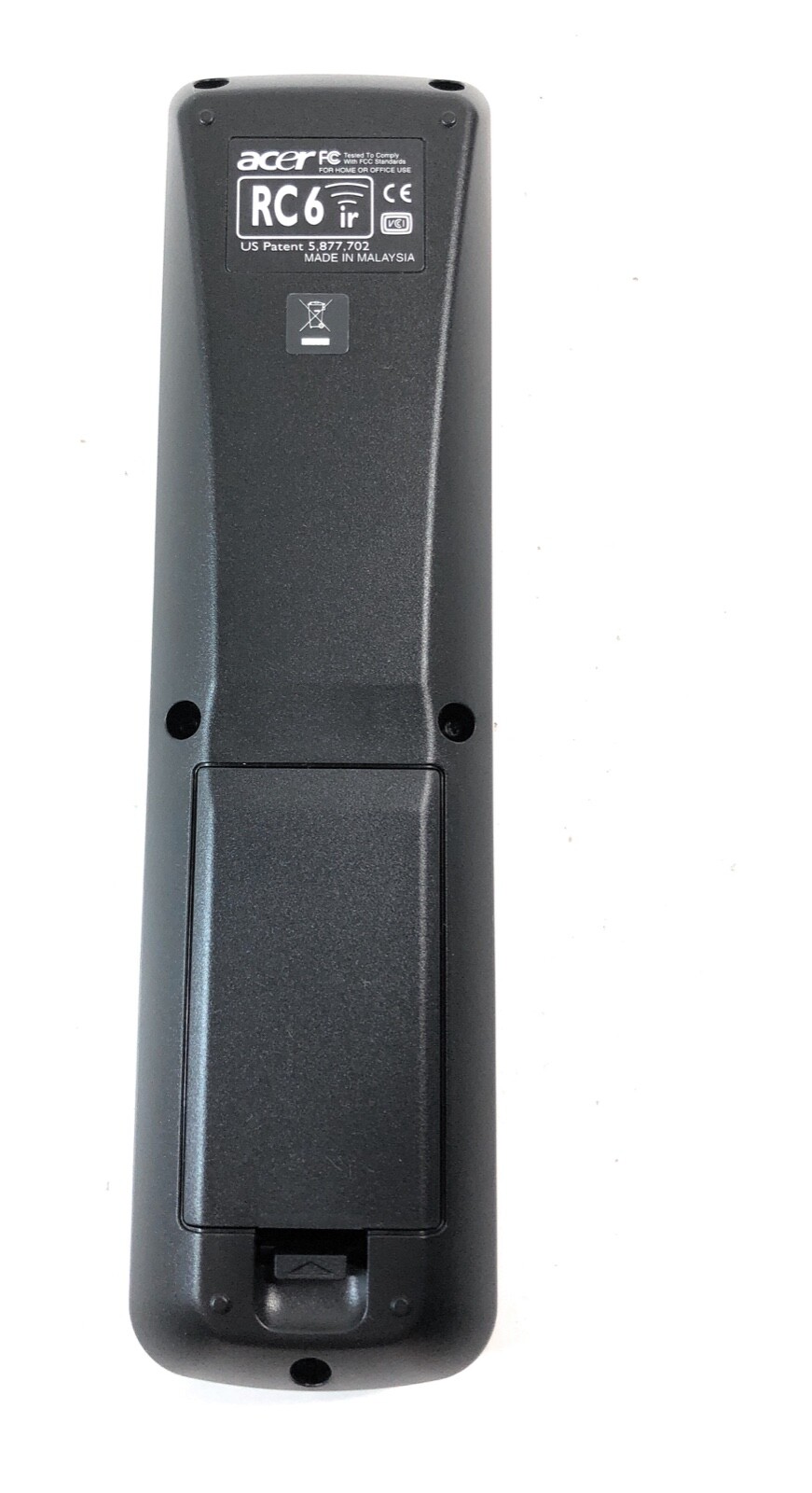 Official Genuine Acer Remote Control Model RC6 ir Replacement