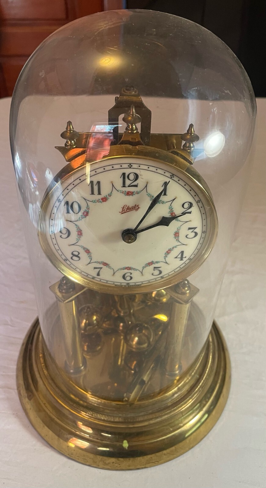 置時計、陶器製、MADE　IN　SPAIN Zeda Open Faced Pocket Watch Stem Wind Sterling Silver 1920s