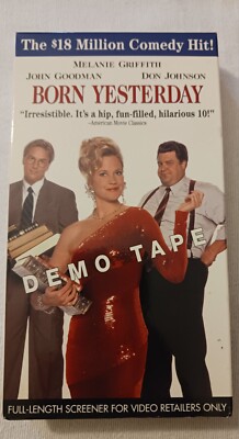 Born Yesterday VHS Demo Tape Screening Promo - TESTED