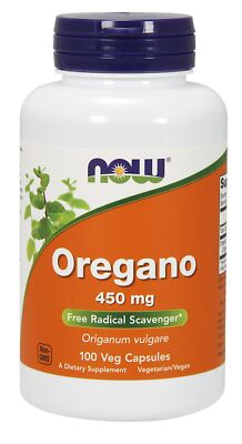 Now Foods Орегано 450 мг 100 капсул