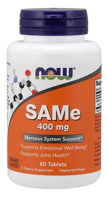 Now Foods SAM-E 400 мг 60 таблеток