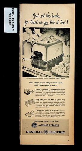 ジェネラルエレクトロニクス　トースター　ヴィンテージアメリカ製 1950-1960s GENERAL ELECTRIC製 トースター | ブリキのおもちゃ