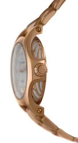 Pre-owned Carl F Bucherer Carl F. Bucherer Pathos Diva 00.10580.03.73.21.02 Diamonds 18k Gold 34mm Watch