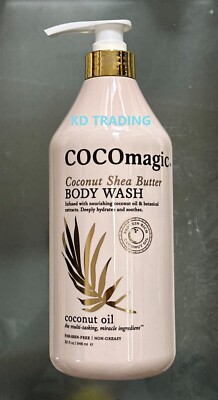 COCOmagic Coconut Shea Butter Protein-Rich Botanical Soothing BODY WASH 946ml