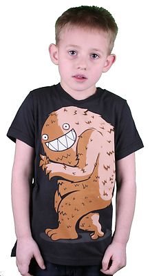 Iron Fist Black Little Boy's Creepy Steve Monster Kids Youth T-Shirt 2-7 NWT