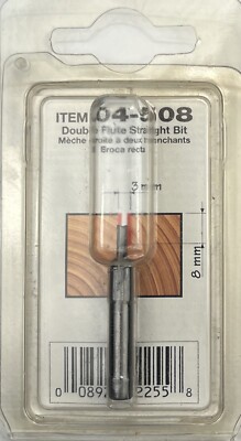 Freud 04-508 3mm Dia. Straight Bit with 1/4 shan