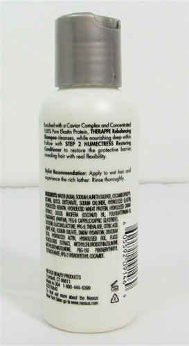 NEXXUS THERAPPE Replenishing System Step 1, Silicone Free Shampoo, 3 oz Travel