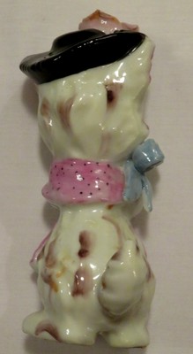 Vtg Cat Figurine Fancy Bone China Porcelain Ceramic Animal Lefton Norcrest CUTE!
