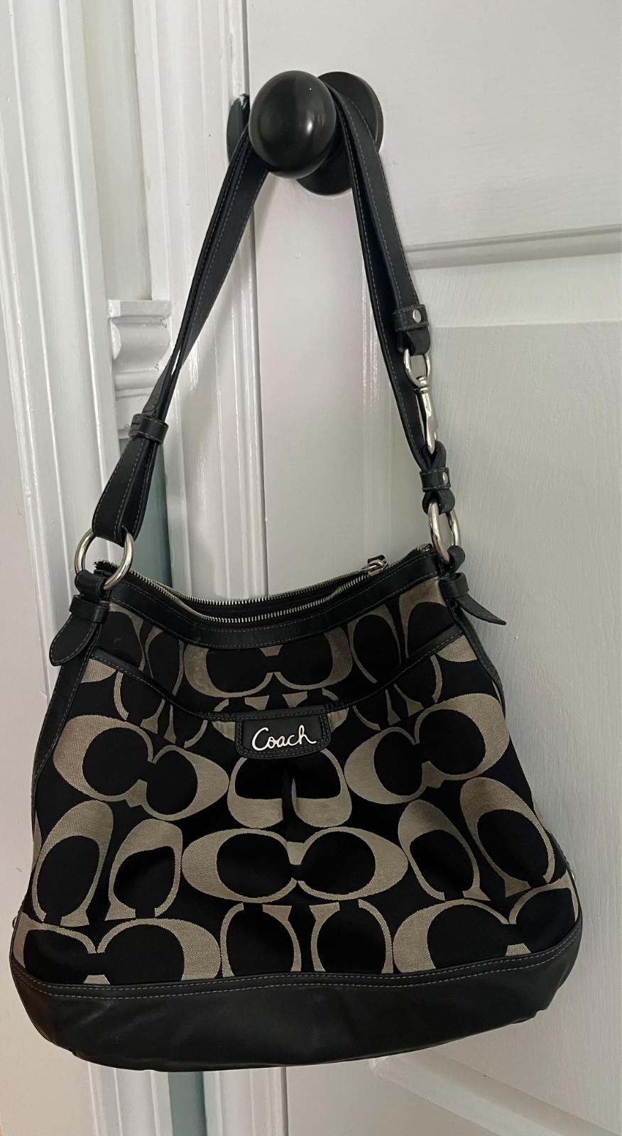 Coach Soho Signature Hobo Shoulder Bag | eBay