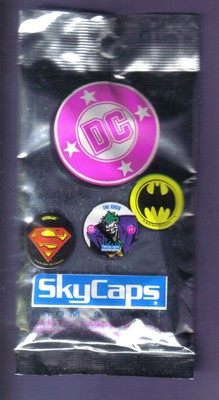 1993 Skybox DC Skycaps Pogs Milkcaps Pack (NS20,71) 