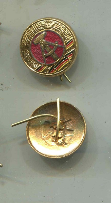 Ddr:Kokardenmessing Mitz  Splinte. 1 Stueck (S82)