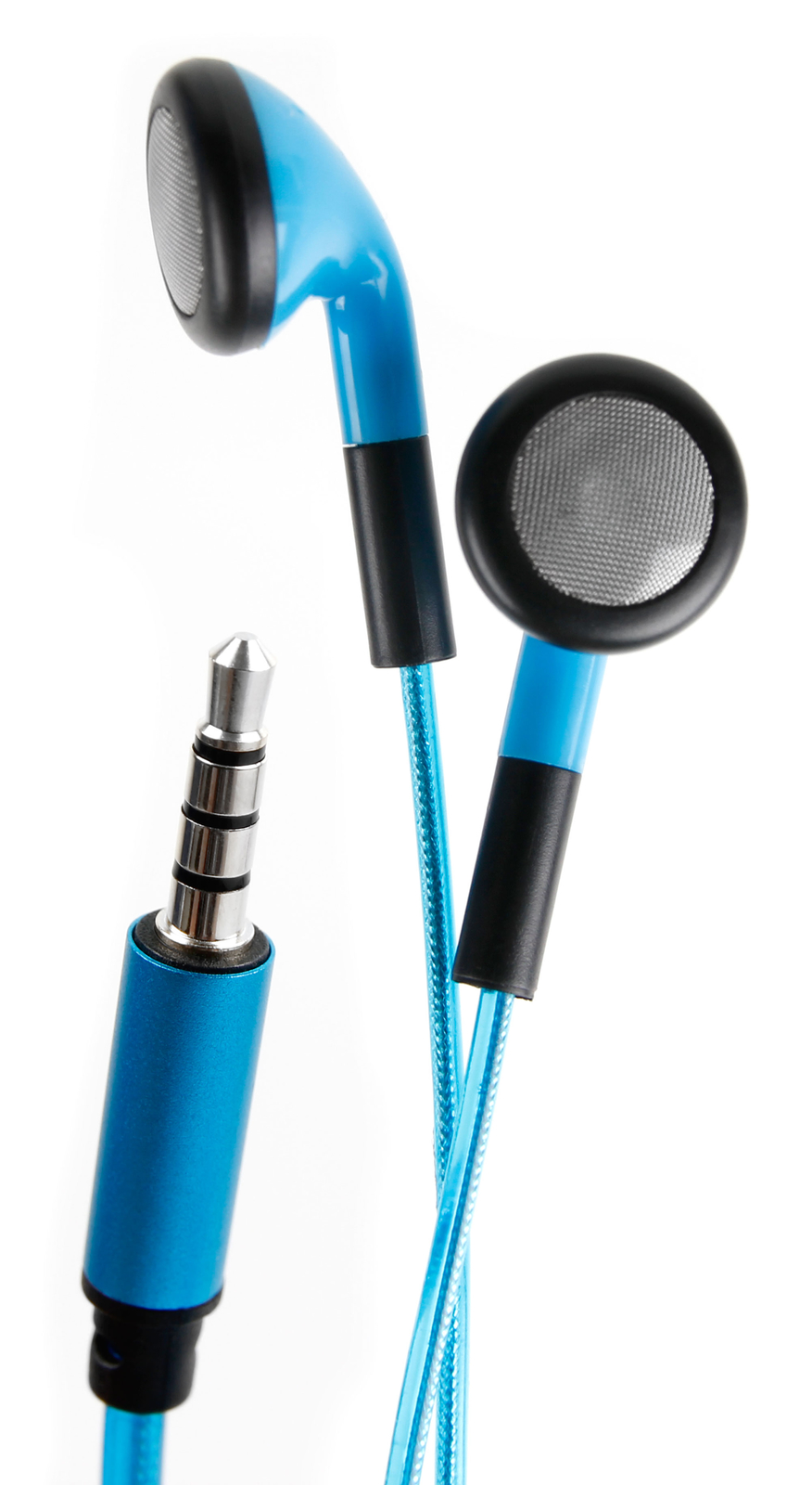 Neon Dazzling Blue Light-Up USB Earphones for Alienware 15  