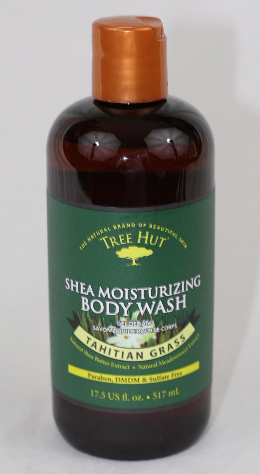 6x Tree Hut - Tahitian Grass - Shea Moisturizing Body Wash - 17.5 fl oz / 517 mL