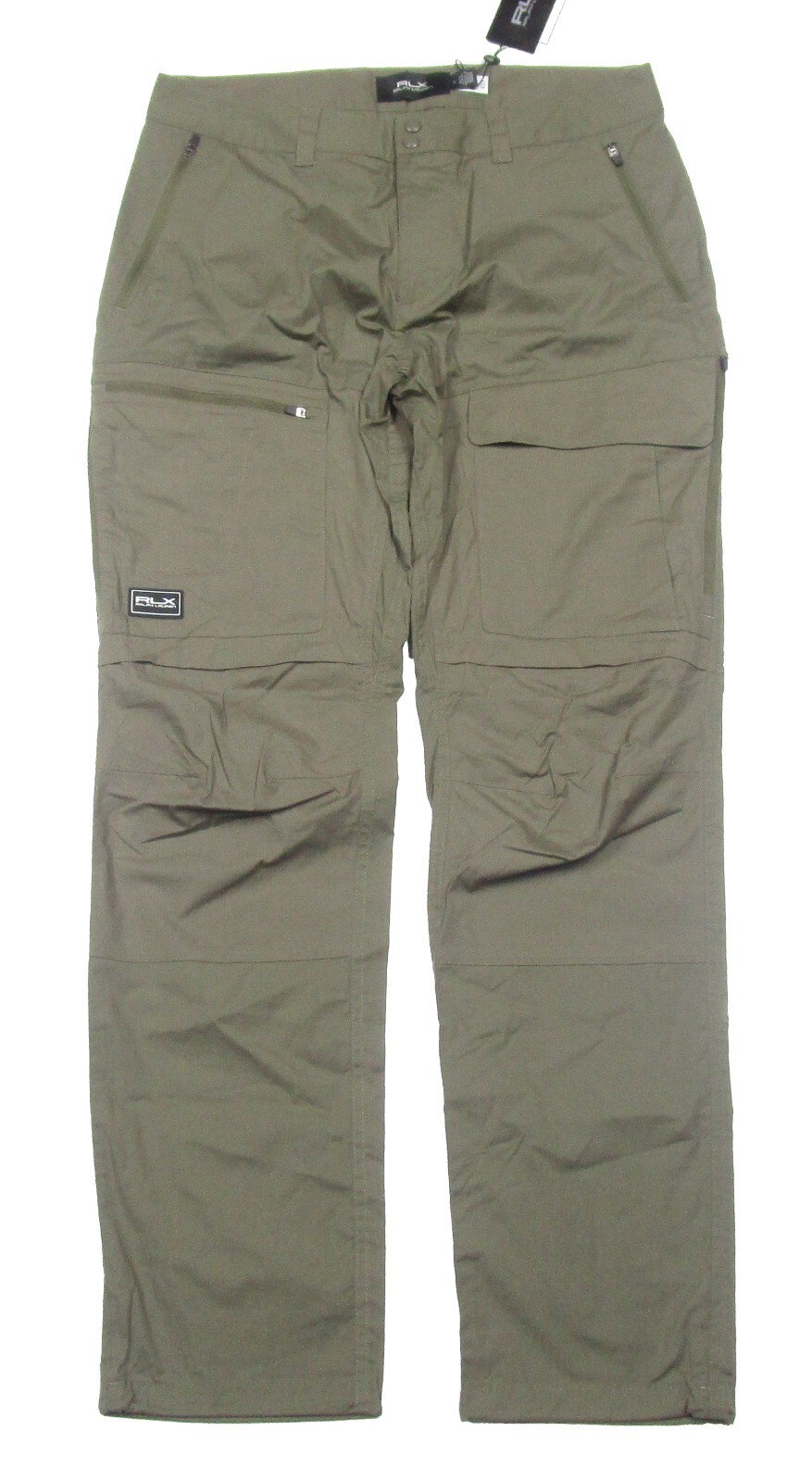 RLX Ralph Laurenネイビー スラックス バックジッパーポケット付き レインバッグ】ポロ ラルフ ローレン（POLO RALPH LAUREN